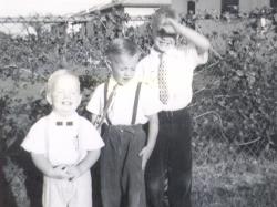 Rick, Dave and Danny Callahan 1955