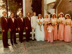Kerry and Margy's wedding party