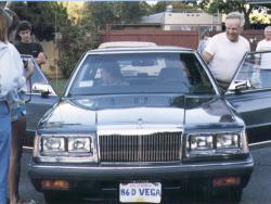 Eddie's new 1986 Chrysler LeBaron