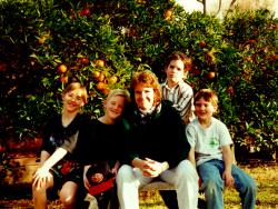 Richard, Kenny, Wendy, Ross, Clay, Dec 1994