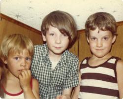 Todd Shipley, Shawn Fallon, Brian Scholz, May 29, 1976