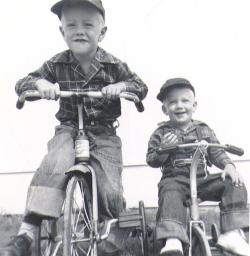 Danny and Dave Callahan 1953