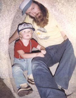 Cori and Rick, 1984, Joshua Tree