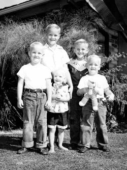 Callahan Kids portrait 1958