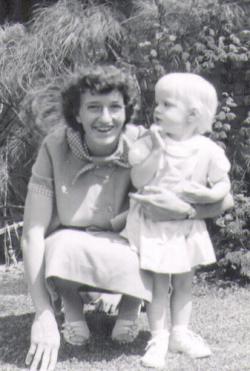 Eddie and Debby around 1958