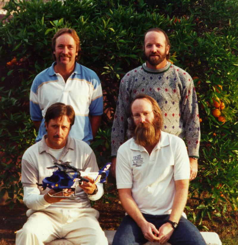Dave, Rick, Kerry, and Kenny Callahan Dec 1994